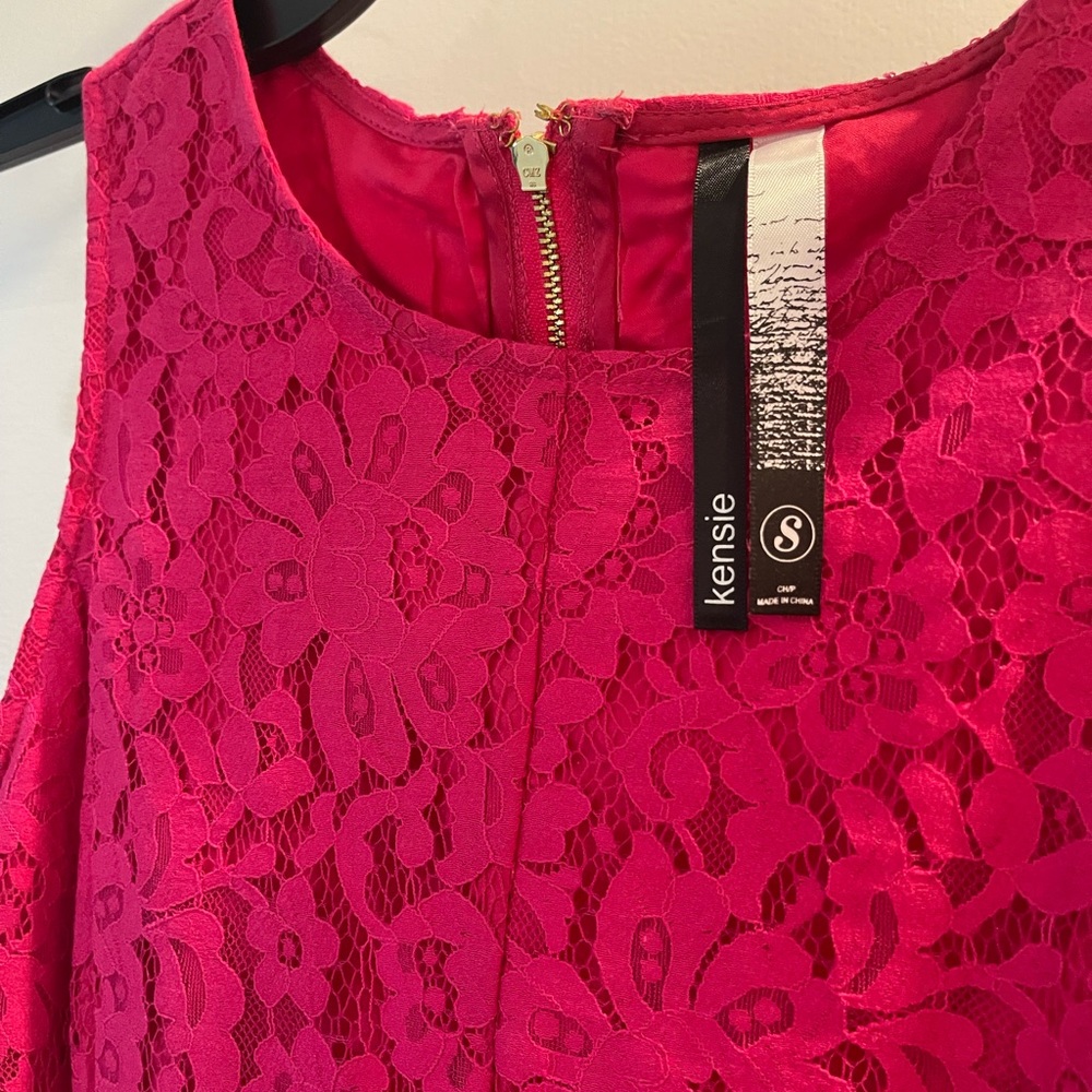 Pink Lace Dress